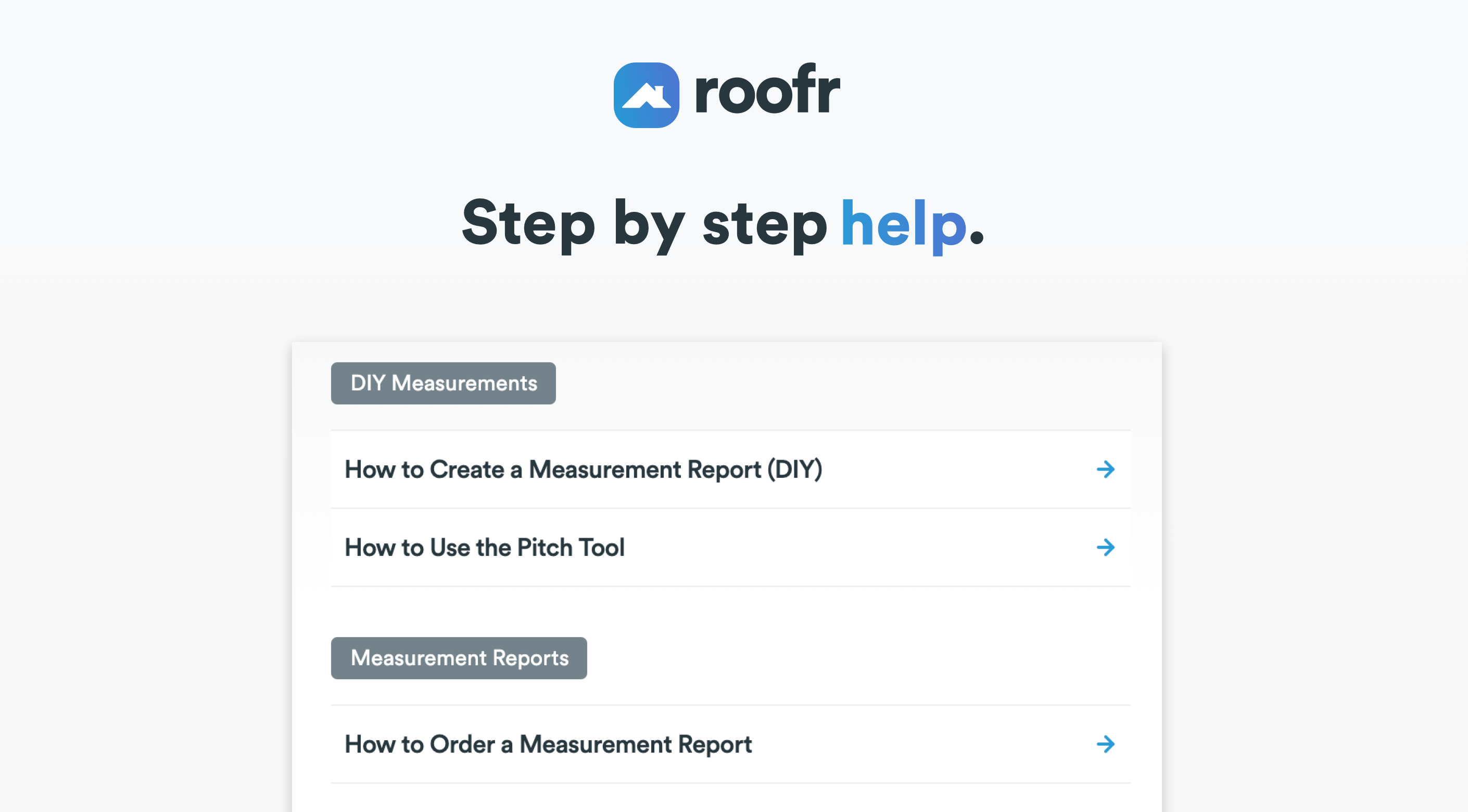 Help Roofr